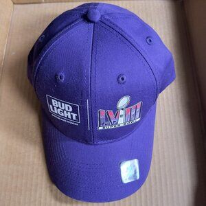 Port & Company SUPER BOWL LVllI BUD LIGHT Cap Hat Adult Adjustable